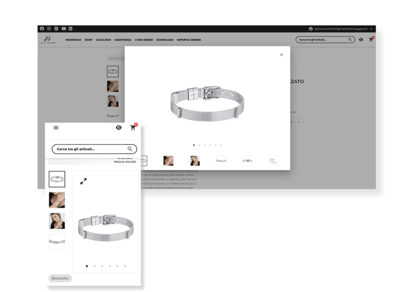 Funzioni evolute per eCommerce B2B forSales