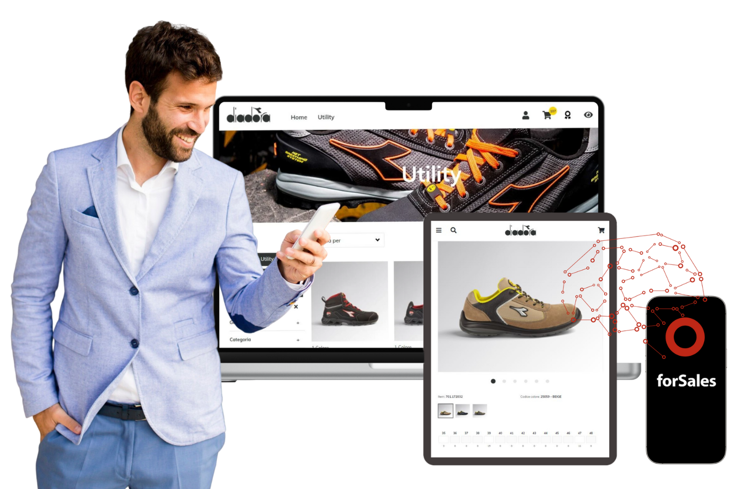 Ordini agenti CRM eCommerce B2B